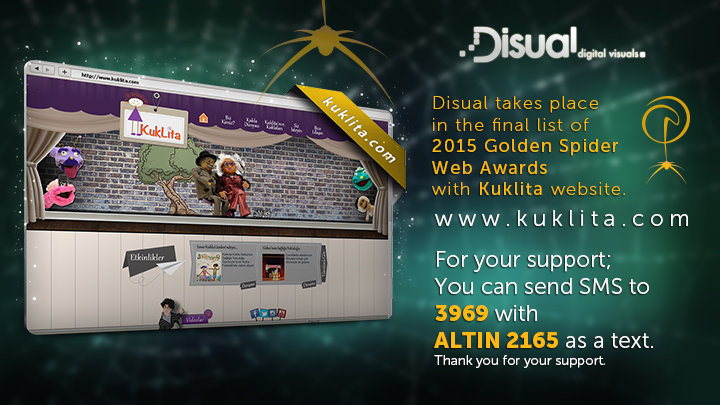 Disual takes place in the final list of 2015 Golden Spider Web Awards
